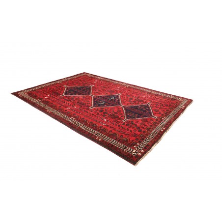 Tappeto Shiraz Persia marrone rosso 208x305