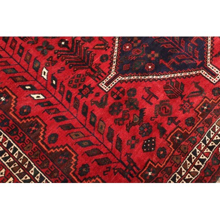 Tappeto Shiraz Persia marrone rosso 208x305