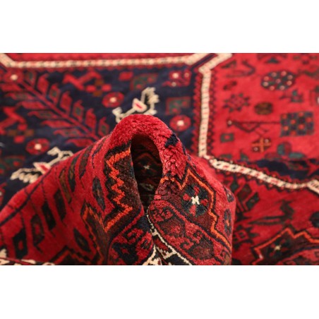 Tappeto Shiraz Persia marrone rosso 208x305