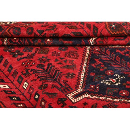 Tappeto Shiraz Persia marrone rosso 208x305