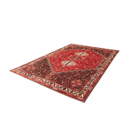 Tappeto Shiraz Persia marrone grigio 215x302