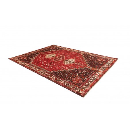 Tappeto Shiraz Persia marrone grigio 215x302