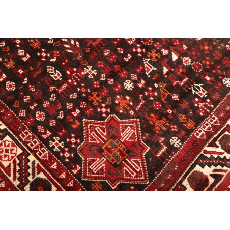 Tappeto Shiraz Persia marrone grigio 215x302
