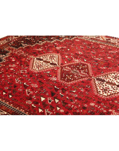Tappeto Shiraz Persia marrone grigio 215x302