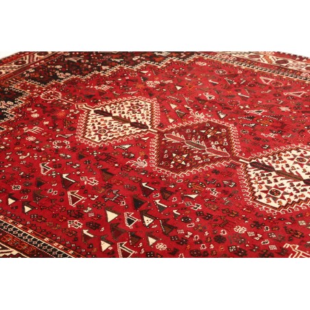 Tappeto Shiraz Persia marrone grigio 215x302