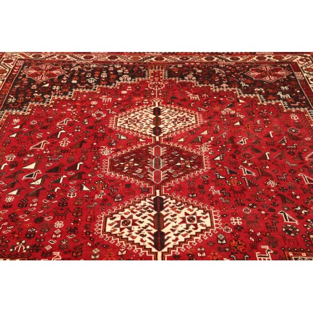 Tappeto Shiraz Persia marrone grigio 215x302