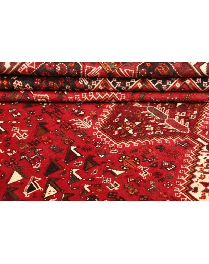 Tappeto Shiraz Persia marrone grigio 215x302