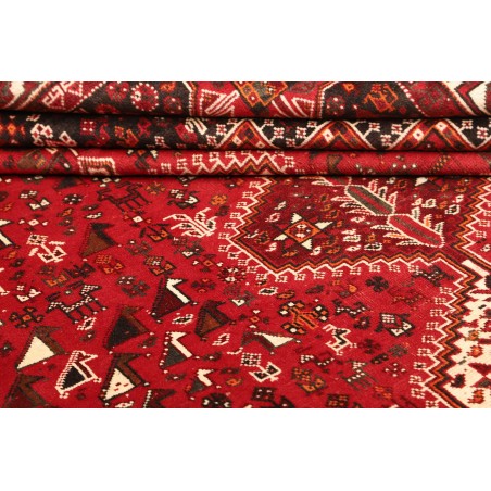 Tappeto Shiraz Persia marrone grigio 215x302