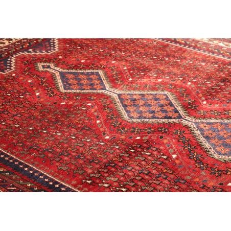 Tappeto Shiraz Persia marrone grigio 208x285
