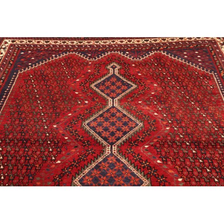 Tappeto Shiraz Persia marrone grigio 208x285