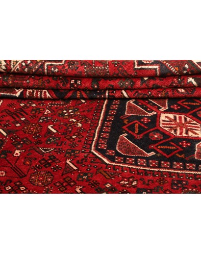 Tappeto Shiraz Persia marrone giallo 227x320