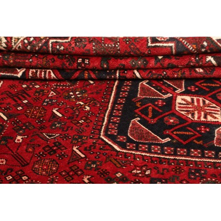Tappeto Shiraz Persia marrone giallo 227x320