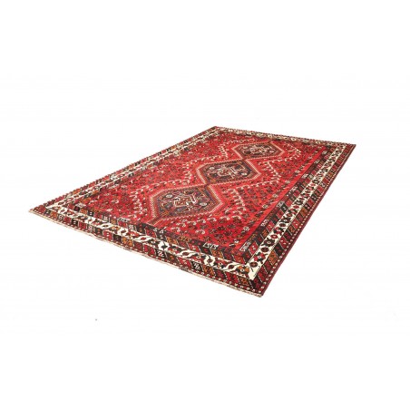Tappeto Shiraz Persia marrone giallo 213x303