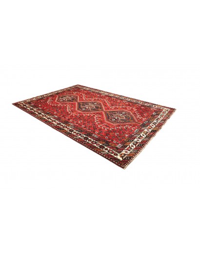 Tappeto Shiraz Persia marrone giallo 213x303