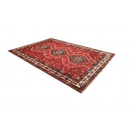 Tappeto Shiraz Persia marrone giallo 213x303