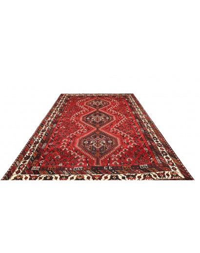 Tappeto Shiraz Persia marrone giallo 213x303