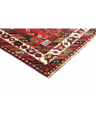Tappeto Shiraz Persia marrone giallo 213x303