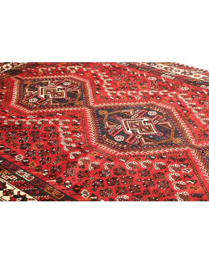 Tappeto Shiraz Persia marrone giallo 213x303