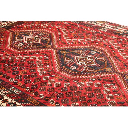 Tappeto Shiraz Persia marrone giallo 213x303