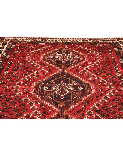 Tappeto Shiraz Persia marrone giallo 213x303