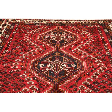 Tappeto Shiraz Persia marrone giallo 213x303