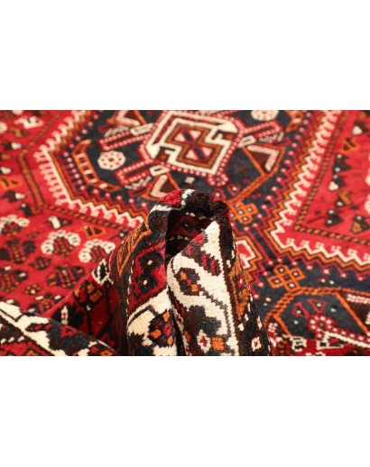 Tappeto Shiraz Persia marrone giallo 213x303