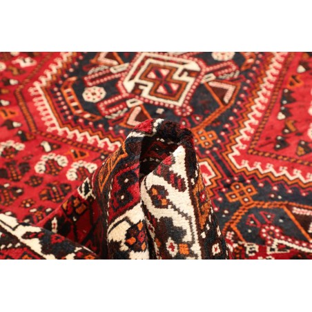 Tappeto Shiraz Persia marrone giallo 213x303