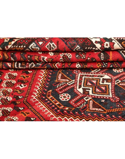 Tappeto Shiraz Persia marrone giallo 213x303