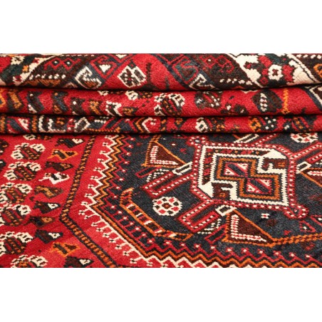 Tappeto Shiraz Persia marrone giallo 213x303