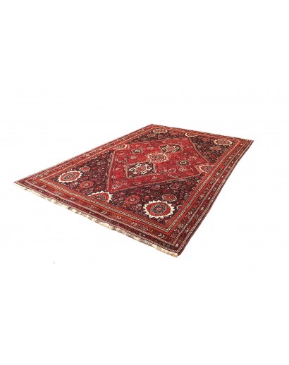 Tappeto Shiraz Persia marrone giallo 218x308