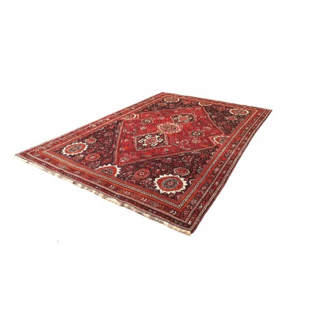 Tappeto Shiraz Persia marrone giallo 218x308