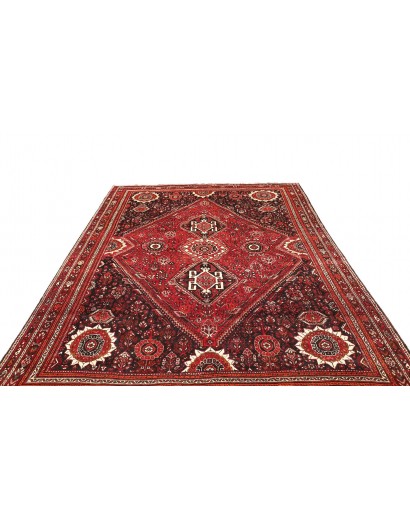 Tappeto Shiraz Persia marrone giallo 218x308