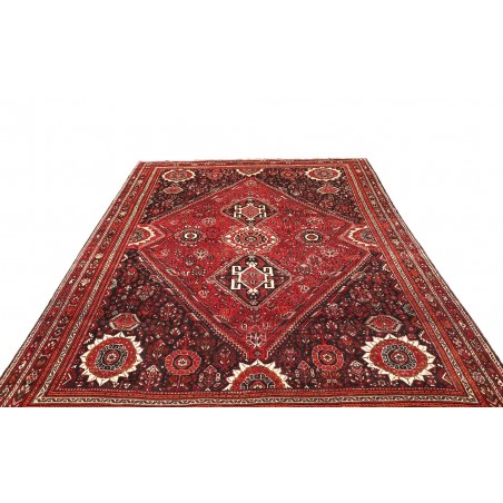 Tappeto Shiraz Persia marrone giallo 218x308
