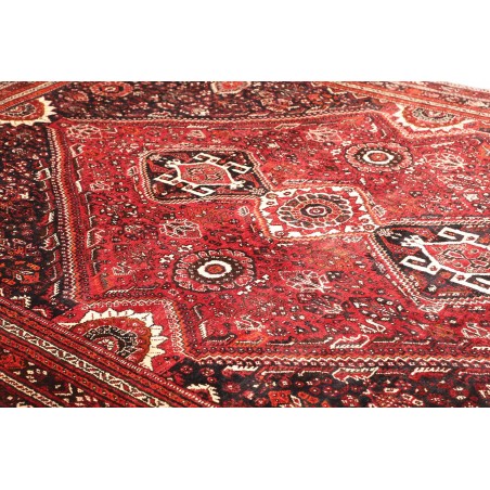 Tappeto Shiraz Persia marrone giallo 218x308