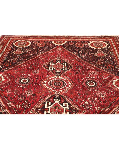 Tappeto Shiraz Persia marrone giallo 218x308