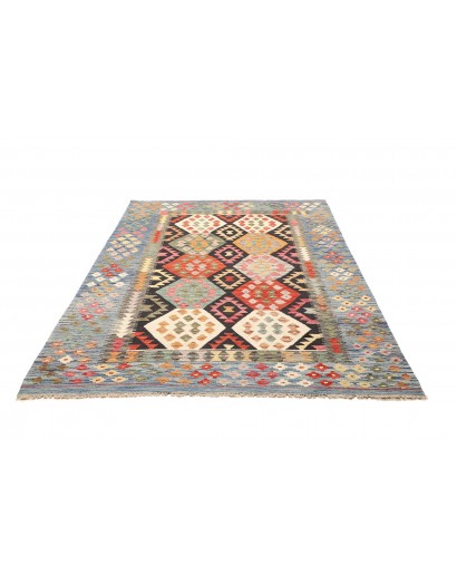 Tappeto Kilim Afghanistan beige marrone 167x239