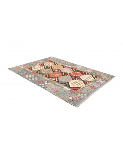 Tappeto Kilim Afghanistan beige marrone 167x239