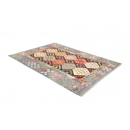 Tappeto Kilim Afghanistan beige marrone 167x239