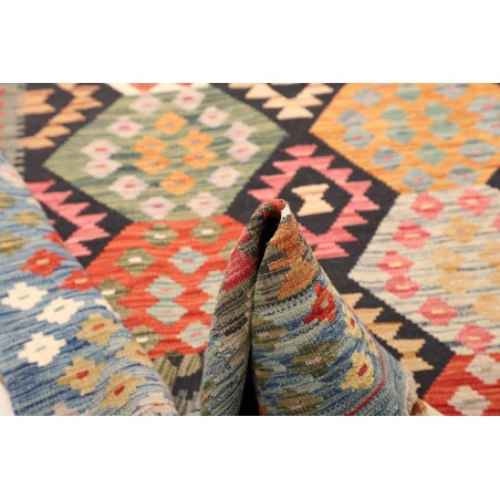 Tappeto Kilim Afghanistan beige marrone 167x239