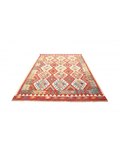 Tappeto Kilim Afghanistan marrone 176x248