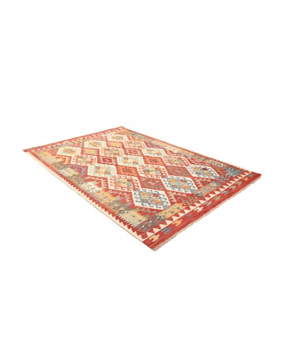 Tappeto Kilim Afghanistan marrone 176x248