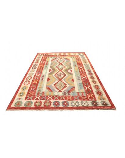 Tappeto Kilim Afghanistan marrone 167x250