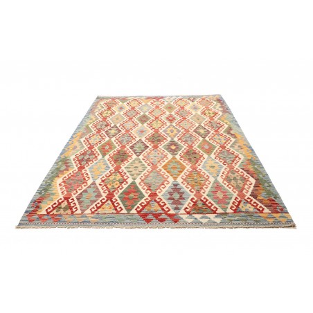Tappeto Kilim Afghanistan marrone beige 181x237