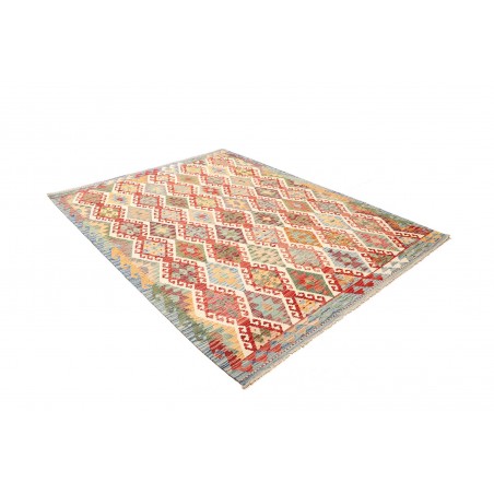 Tappeto Kilim Afghanistan marrone beige 181x237