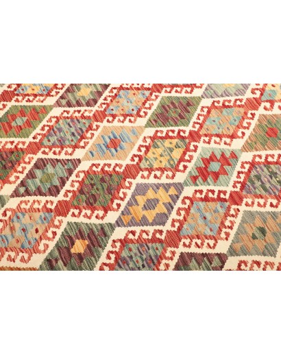 Tappeto Kilim Afghanistan marrone beige 181x237