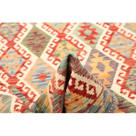 Tappeto Kilim Afghanistan marrone beige 181x237