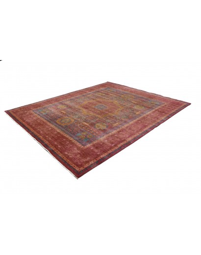Tappeto Mamlouk Pakistan rosso grigio 250x300