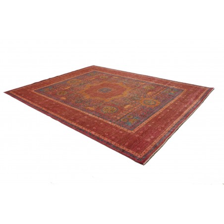Tappeto Mamlouk Pakistan rosso grigio 250x300