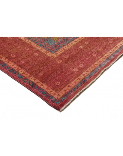 Tappeto Mamlouk Pakistan rosso grigio 250x300