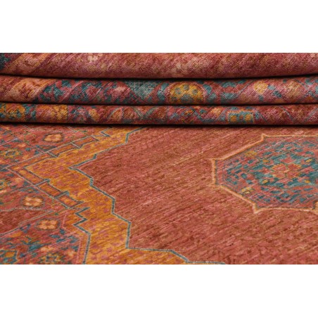 Tappeto Mamlouk Pakistan rosso grigio 250x300